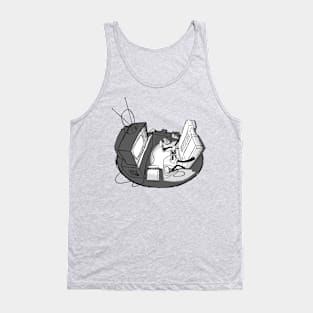 U Playin' Yaself (Gray) Tank Top